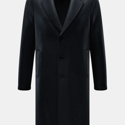 Harris Wharf London - Herren - Wollmantel navy Harris Wharf London - Herren - Wollmantel navy