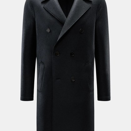 Harris Wharf London - Herren - Wollmantel dark navy Harris Wharf London - Herren - Wollmantel dark navy