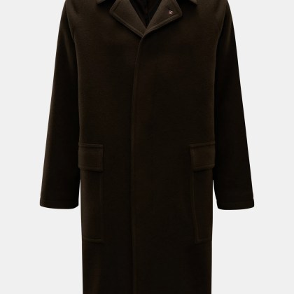 Tagliatore - Herren - Mantel %27Lloyd%27 dunkelbraun Tagliatore - Herren - Mantel %27Lloyd%27 dunkelbraun