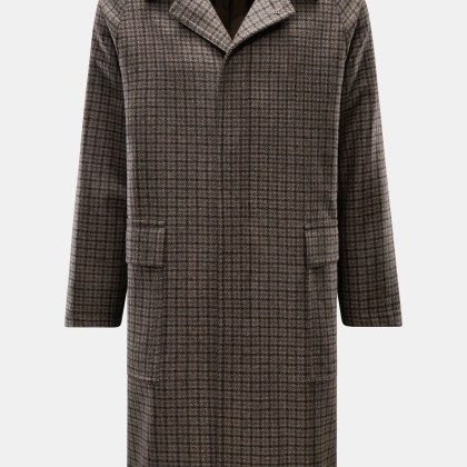 Tagliatore - Herren - Mantel %27Lloyd%27 graubraun/navy/grau kariert Tagliatore - Herren - Mantel %27Lloyd%27 graubraun/navy/grau kariert