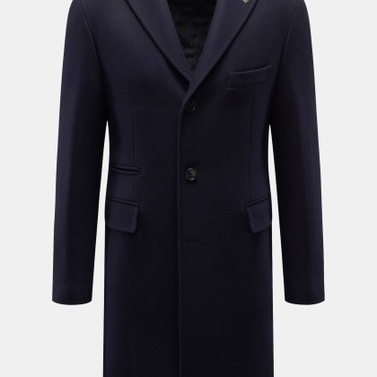 Tagliatore - Herren - Wollmantel navy Tagliatore - Herren - Wollmantel navy