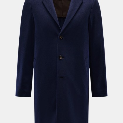 Colombo - Herren - Cashmere Mantel dunkelblau Colombo - Herren - Cashmere Mantel dunkelblau