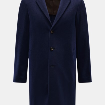 Colombo - Herren - Cashmere Mantel dunkelblau Colombo - Herren - Cashmere Mantel dunkelblau