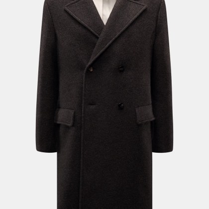 Agnona - Herren - Mantel graubraun Agnona - Herren - Mantel graubraun