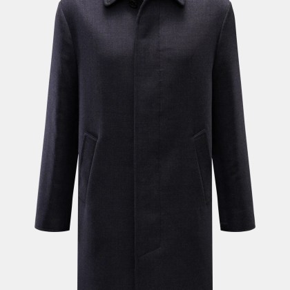 Circolo 1901 - Herren - Wollmantel graublau Circolo 1901 - Herren - Wollmantel graublau