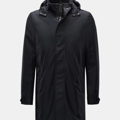Moorer - Herren - Mantel %27Petrarca%27 dark navy Moorer - Herren - Mantel %27Petrarca%27 dark navy