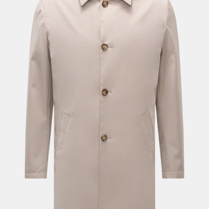 Mandelli - Herren - Mantel sand Mandelli - Herren - Mantel sand