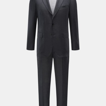 Stile Latino - Herren - Anzug %27Vincenzo%27 dunkelgrau meliert Stile Latino - Herren - Anzug %27Vincenzo%27 dunkelgrau meliert