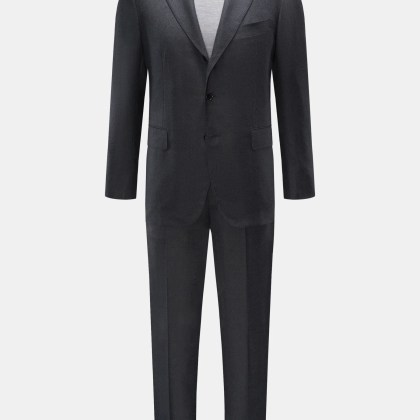 Stile Latino - Herren - Anzug %27Vincenzo%27 dunkelgrau meliert Stile Latino - Herren - Anzug %27Vincenzo%27 dunkelgrau meliert