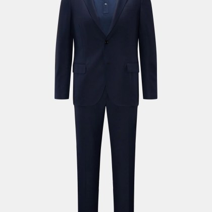 Lardini - Herren - Anzug navy kariert Lardini - Herren - Anzug navy kariert