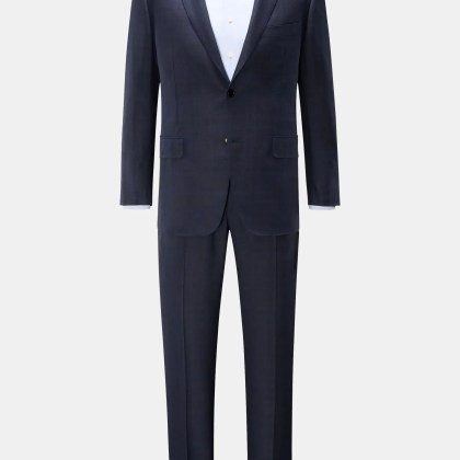 Belvest - Herren - Anzug dark navy/dunkelblau kariert Belvest - Herren - Anzug dark navy/dunkelblau kariert