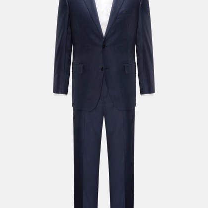 Belvest - Herren - Anzug navy kariert Belvest - Herren - Anzug navy kariert