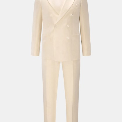 Tagliatore - Herren - Leinenanzug creme Tagliatore - Herren - Leinenanzug creme