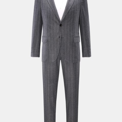 Lardini - Herren - Anzug grau gestreift Lardini - Herren - Anzug grau gestreift