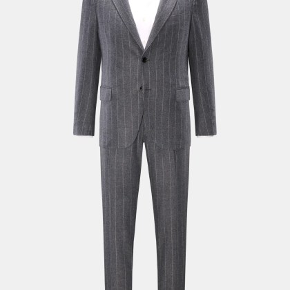 Lardini - Herren - Anzug grau gestreift Lardini - Herren - Anzug grau gestreift