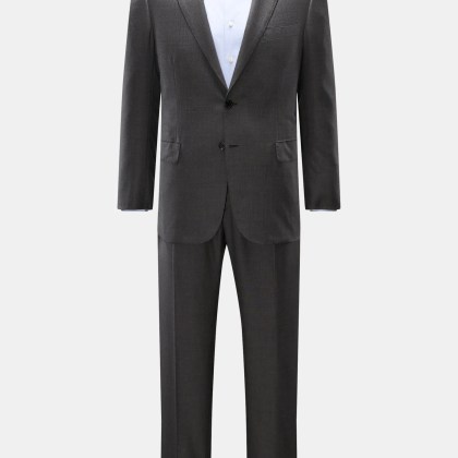 Brioni - Herren - Anzug %27Brunico%27 dunkelgrau meliert Brioni - Herren - Anzug %27Brunico%27 dunkelgrau meliert