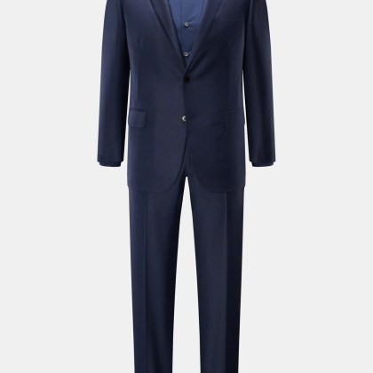 Belvest - Herren - Anzug dunkelblau/schwarz kariert Belvest - Herren - Anzug dunkelblau/schwarz kariert