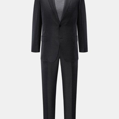 Belvest - Herren - Anzug anthrazit/grau gestreift Belvest - Herren - Anzug anthrazit/grau gestreift