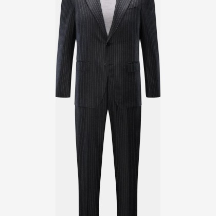 Caruso - Herren - Anzug %27Aida%27 anthrazit/grau gestreift Caruso - Herren - Anzug %27Aida%27 anthrazit/grau gestreift