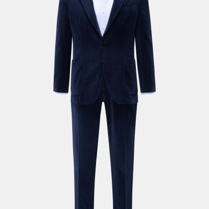 Santaniello - Herren - Cord Anzug navy Santaniello - Herren - Cord Anzug navy