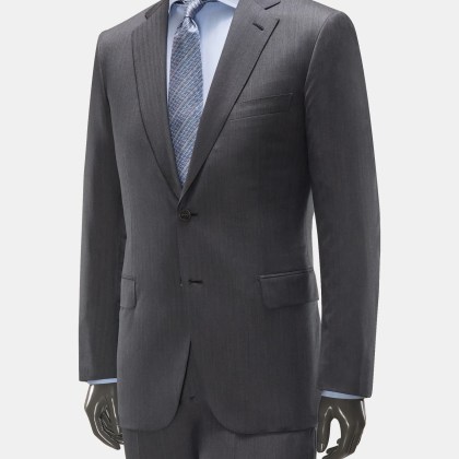 Brioni - Herren - Anzug %27Brunico%27 dunkelgrau Brioni - Herren - Anzug %27Brunico%27 dunkelgrau