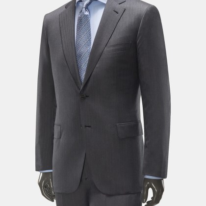 Brioni - Herren - Anzug %27Brunico%27 dunkelgrau Brioni - Herren - Anzug %27Brunico%27 dunkelgrau