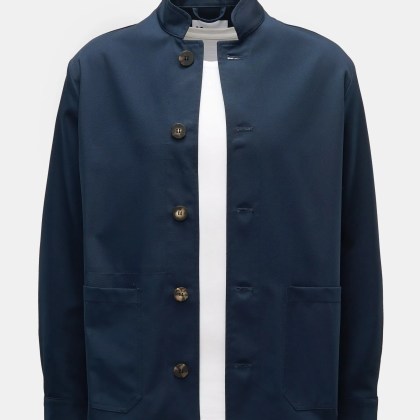 Doppiaa - Herren - Overshirt %27Aasti%27 navy Doppiaa - Herren - Overshirt %27Aasti%27 navy