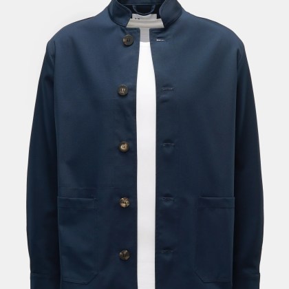 Doppiaa - Herren - Overshirt %27Aasti%27 navy Doppiaa - Herren - Overshirt %27Aasti%27 navy