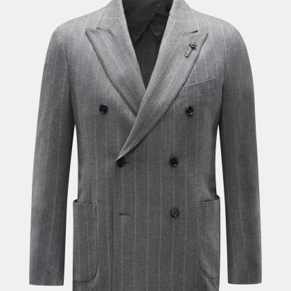 Lardini - Herren - Sakko dunkelgrau gestreift Lardini - Herren - Sakko dunkelgrau gestreift