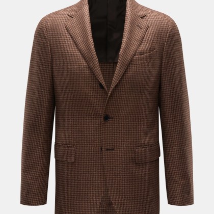 Caruso - Herren - Sakko %27Aida%27 braun/dunkelbraun kariert Caruso - Herren - Sakko %27Aida%27 braun/dunkelbraun kariert