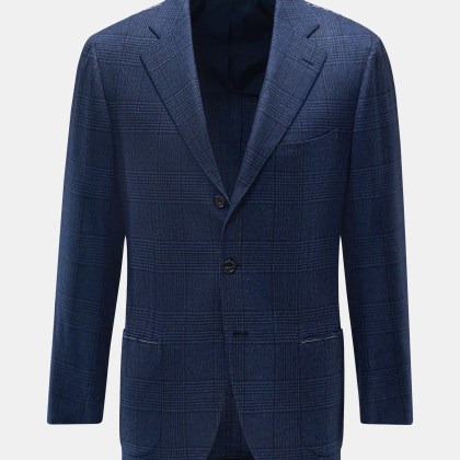 Cesare Attolini - Herren - Sakko navy/schwarz kariert Cesare Attolini - Herren - Sakko navy/schwarz kariert