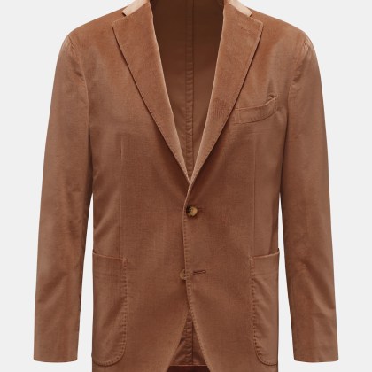 Boglioli - Herren - Samtsakko %27K. Jacket%27 hellbraun Boglioli - Herren - Samtsakko %27K. Jacket%27 hellbraun