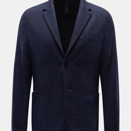 Harris Wharf London - Herren - Blazer navy/schwarz/dunkelbraun kariert Harris Wharf London - Herren - Blazer navy/schwarz/dunkelbraun kariert