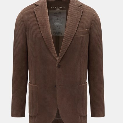 Circolo 1901 - Herren - Cordsakko braun Circolo 1901 - Herren - Cordsakko braun