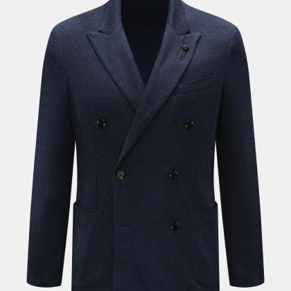 Lardini - Herren - Strickblazer navy meliert Lardini - Herren - Strickblazer navy meliert