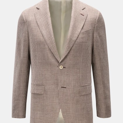 Caruso - Herren - Sakko %27Aida%27 braun/sand kariert Caruso - Herren - Sakko %27Aida%27 braun/sand kariert