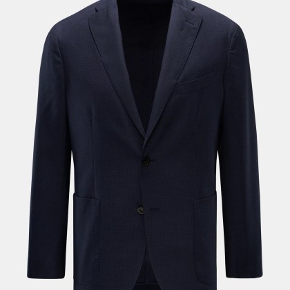 Boglioli - Herren - Sakko %27K. Jacket%27 navy/schwarz kariert Boglioli - Herren - Sakko %27K. Jacket%27 navy/schwarz kariert