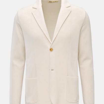 Maurizio Baldassari - Herren - Strickblazer creme Maurizio Baldassari - Herren - Strickblazer creme