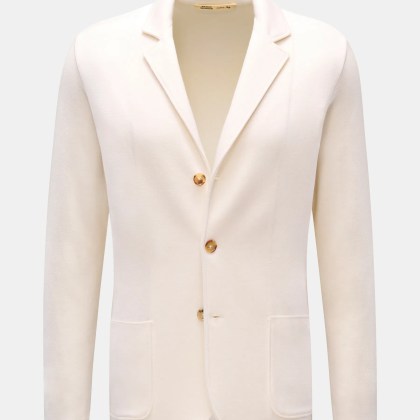 Maurizio Baldassari - Herren - Cashmere Strickblazer creme Maurizio Baldassari - Herren - Cashmere Strickblazer creme