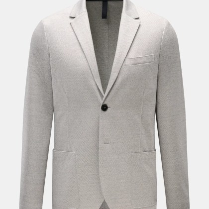 Harris Wharf London - Herren - Jersey-Blazer hellgrau Harris Wharf London - Herren - Jersey-Blazer hellgrau