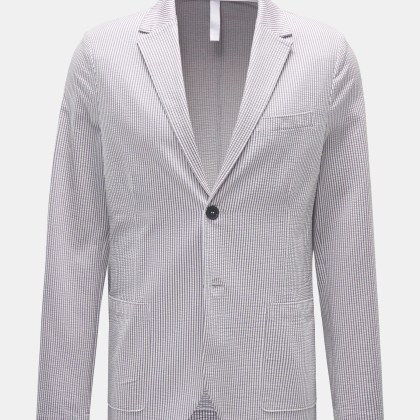 Harris Wharf London - Herren - Seersucker-Blazer grau/weiß gestreift Harris Wharf London - Herren - Seersucker-Blazer grau/weiß gestreift