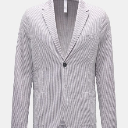 Harris Wharf London - Herren - Seersucker-Blazer grau/weiß gestreift Harris Wharf London - Herren - Seersucker-Blazer grau/weiß gestreift