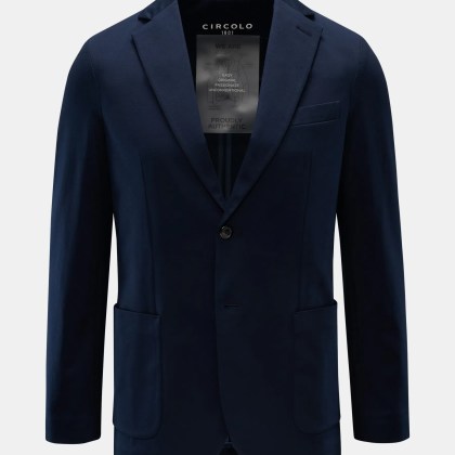 Circolo 1901 - Herren - Jersey-Sakko navy Circolo 1901 - Herren - Jersey-Sakko navy