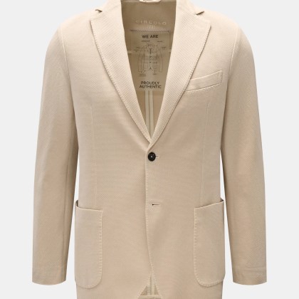 Circolo 1901 - Herren - Jersey-Sakko sand Circolo 1901 - Herren - Jersey-Sakko sand