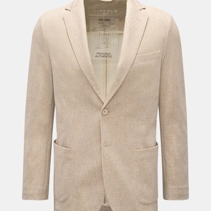 Circolo 1901 - Herren - Jersey-Sakko beige meliert Circolo 1901 - Herren - Jersey-Sakko beige meliert