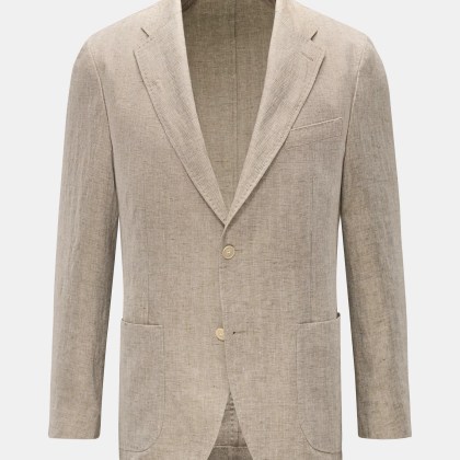 Windsor - Herren - Leinensakko %27Giro%27 beige gemustert Windsor - Herren - Leinensakko %27Giro%27 beige gemustert