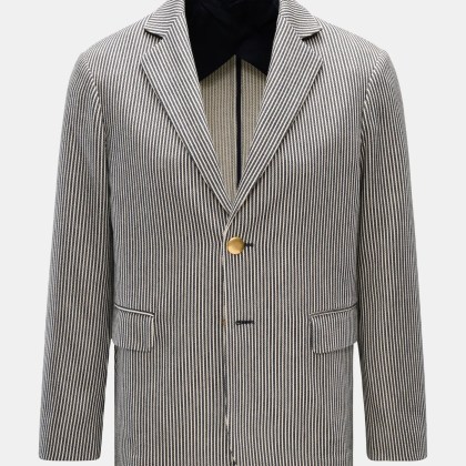 Doppiaa - Herren - Sakko %27Aantilope%27 navy/offwhite gestreift Doppiaa - Herren - Sakko %27Aantilope%27 navy/offwhite gestreift