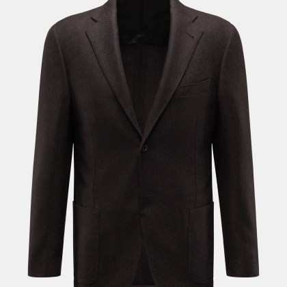 Corneliani - Herren - Sakko dunkelbraun meliert Corneliani - Herren - Sakko dunkelbraun meliert