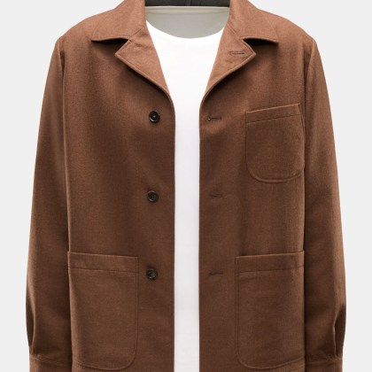 Corneliani - Herren - Overshirt braun Corneliani - Herren - Overshirt braun