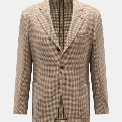 Belvest - Herren - Sakko beige/dunkelbraun kariert Belvest - Herren - Sakko beige/dunkelbraun kariert